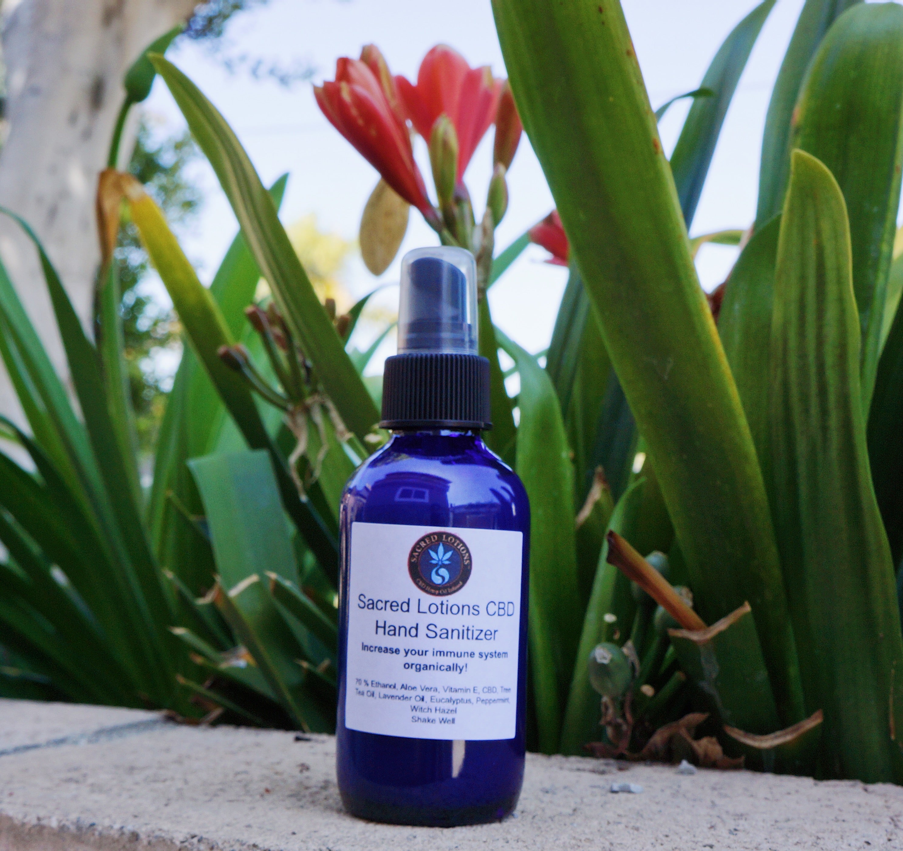 Natural Hand Sanitizer made with Organic Essential Oils