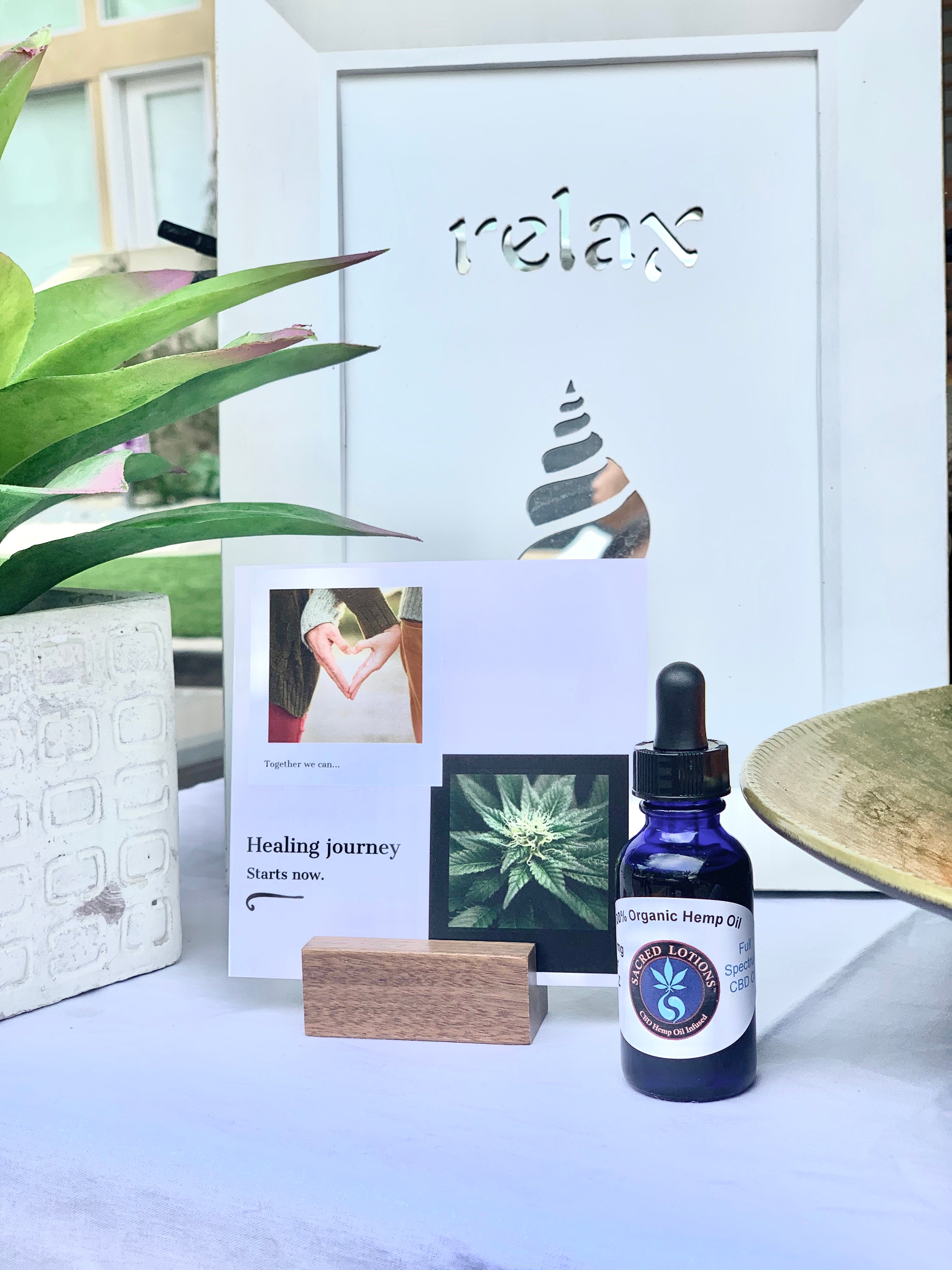 RELAX & RESTORE: 1500MG CBD 1 FL OZ ORGANIC PURE HEMP OIL